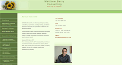 Desktop Screenshot of matthewberry.com